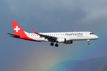 HB-JVN (cn 19000285) Embraer 190-100LR