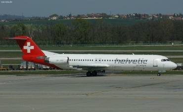 HB-JVG (cn 11478) Fokker 100