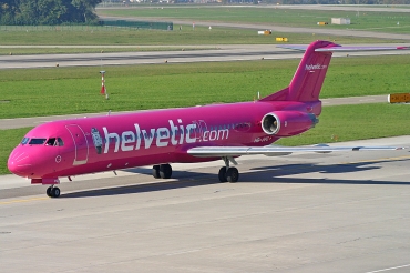 HB-JVG (cn 11478) Fokker 100