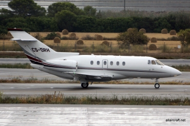CS-DRH · Raytheon Hawker 800XP · (IBZ / LEIB)