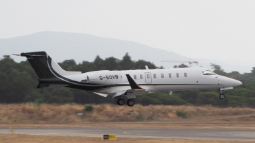 G-SOVB · Bombardier Learjet 45 · (FAO / LPFR)