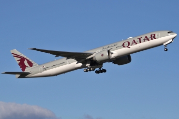 A7-BET · Boeing 777-3DZ/ER · (SYD / YSSY)