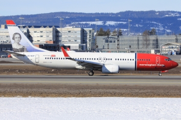 LN-NOP · Boeing 737-86N(WL) · (OSL / ENGM)