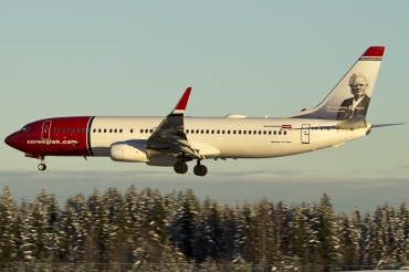LN-DYB (39163) 2009 Boeing 737-8JP WL