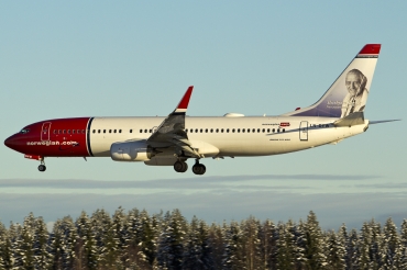 LN-DYW (39010) 2011 Boeing 737-8JP WL