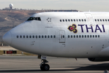 HS-TGN · Boeing 747-4D7 · (MAD / LEMD)