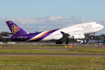 HS-TGB · Boeing 747-4D7 · (SYD / YSSY)