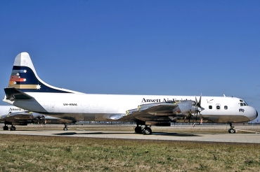 VH-RMA · Lockheed L-188A(F) Electra · (MEL / YMML)