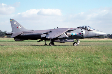 ZD375 (P23) 1988 British Aerospace Harrier GR.7
