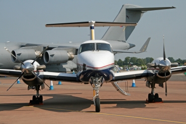ZK459 · Hawker Beechcraft B200GT Super King Air · (FFD / EGVA)