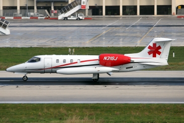 N31GJ · Gates Learjet 36A · (MLA / LMML)