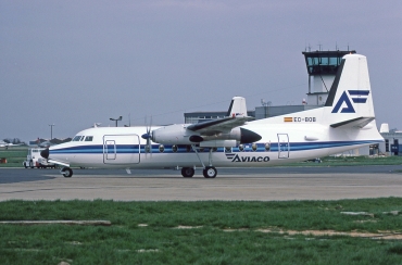 EC-BOB (cn 10352) Fokker F-27-600