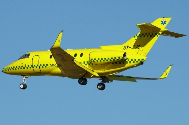 OY-JJC, (cn 258637), Raytheon Hawker 800XP