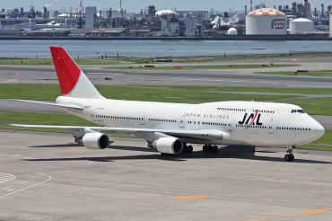 JA8907 · Boeing 747-446D · (HND / RJTT)