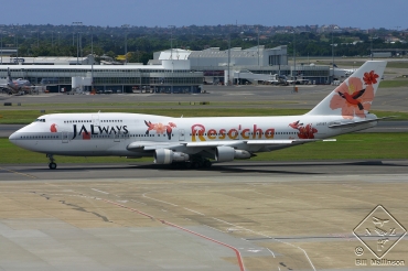 JA8187 · Boeing 747-346SR · (SYD / YSSY)