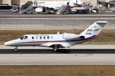 9A-JIP · Cessna 525A CitationJet CJ2 · (MLA / LMML)