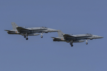 C.15-81 / 46-09 McDonnell Douglas EF-18A Hornet