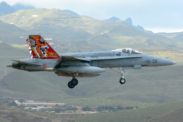 C.15-14 / 15-01 McDonnell Douglas EF-18A Hornet