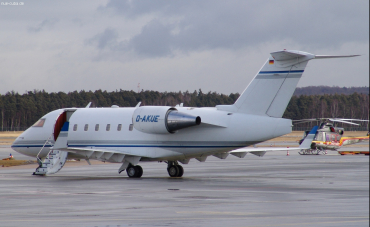 D-AKUE · Bombardier CL-600-2B16 Challenger 601-3R · (NUE / EDDN)