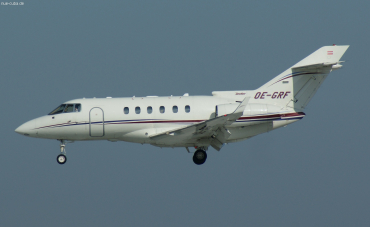 OE-GRF · Raytheon Hawker 850XP · (MUC / EDDM)