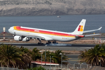 EC-KZI, (cn 1017), Airbus A340-642