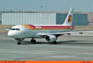 EC-HQK · Airbus A320-214 · -