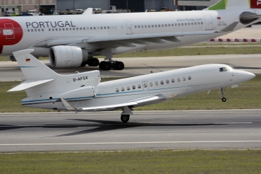D-AFSX · Dassault Falcon 7X · (LIS / LPPT)
