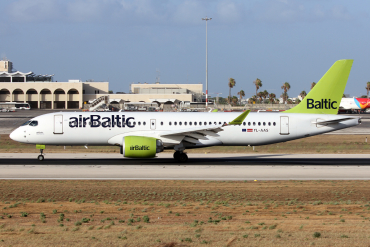 YL-AAS (55054) 2019 Airbus A220-300