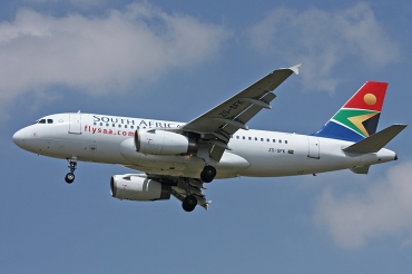 ZS-SFK, (cn 2418), Airbus A319-131