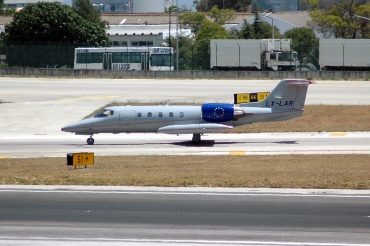 LX-LAR (cn 34A-653) Learjet 35A