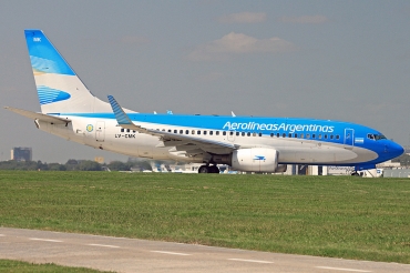 LV-CMK · Boeing 737-7Q8 · (AEP / SABE)