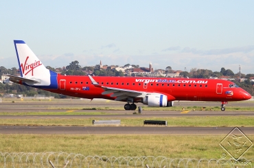 VH-ZPJ · Embraer 190-100IGW · (SYD / YSSY)