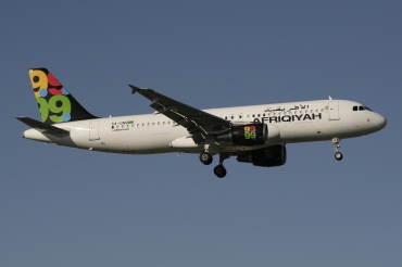5A-ONB, (cn 3236), Airbus A320-214