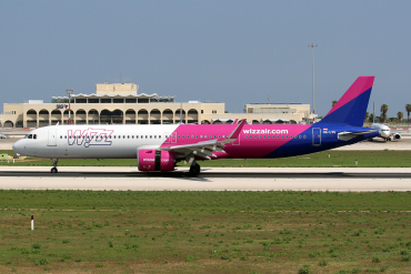 HA-LVG · Airbus A321-271NX · (MLA / LMML)