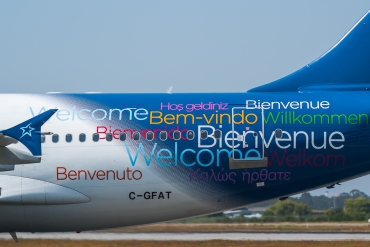 C-GFAT · Airbus A310-304 · (OPO / LPPR)