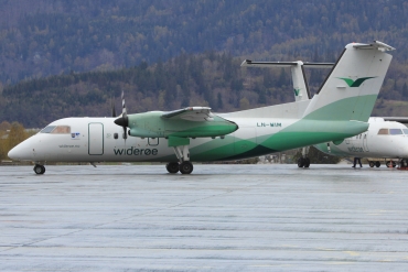 LN-WIM, (cn 403), De Havilland Canada DHC-8-103 Dash 8