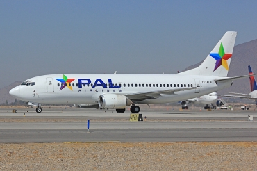 CC-ACE · Boeing 737-322 · (SCL / SCEL)
