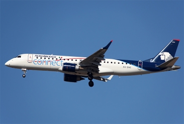 XA-DAC (cn 19000455) Embraer 190-100LR