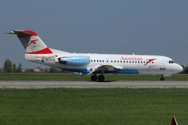 OE-LFG · Fokker 70 · (OTP / LROP)