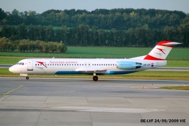 OE-LVF · Fokker 100 · (VIE / LOWW)