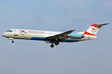 OE-LVN (cn 11367) Fokker 100