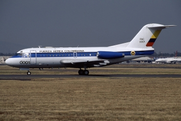 FAC0001 (11992) 1970 Fokker F-28-1000 Fellowship