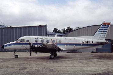 N790RA · Embraer EMB-110P1 Bandeirante · (BOH / EGHH)