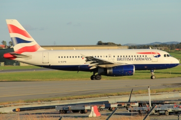 G-EUPN (cn 1261) Airbus A319-131