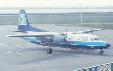 G-BLGW · Fokker F-27-200 Friendship · (LPL / EGGP)