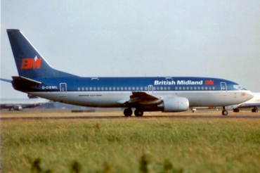 G-OBML · Boeing 737-3Q8 · (LHR / EGLL)