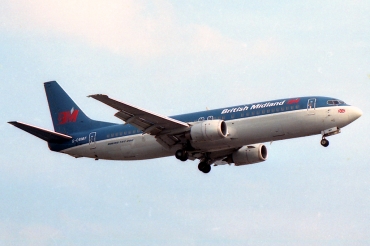 G-OBMF · Boeing 737-4Y0 · (LHR / EGLL)