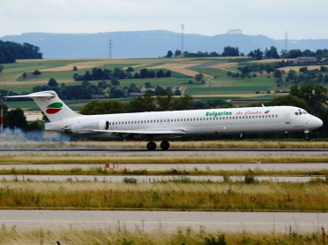 LZ-LDT · McDonnell Douglas MD-82 · (STR / EDDS)
