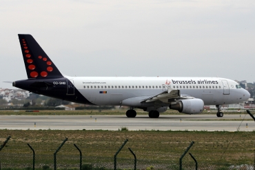 OO-SNB · Airbus A320-214 · (AGP / LEMG)