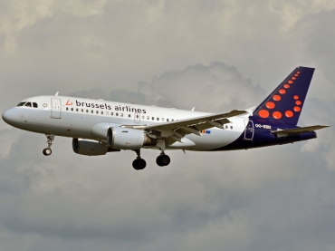OO-SSD (cn 1102) Airbus A319-112